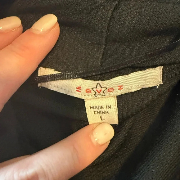 Fever Black Ruffled Cardigan - Picture 3 of 7